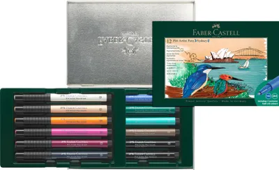 Produktbild von Faber-Castell Pitt Artist, 12 Stück(e), Pappkarton
