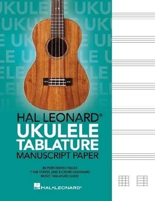 Produktbild von Hal Leonard Ukulele Tablature Manuscript Paper