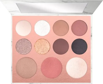 Zdjęcie produktu dla BrushUp! Makeup Palette Multifunkcyjna paleta do makijażu oczu i twarzy 01 Dusk Lover, 18.5 g