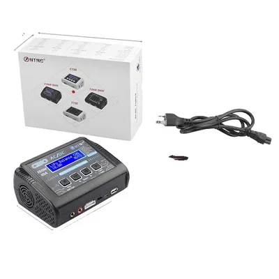 Produktbild von Batterieladegerät, Duale Stromversorgung, Mehrfach-Batteriekompatibilität, Set A, EU-Stecker