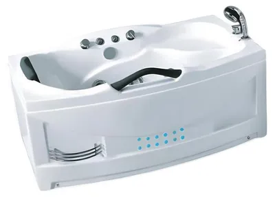 Image de Whirlpool Blubberbad Hydromassagewanne Spa-Bad Whirlwanne 140x80 cm