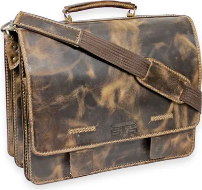 Produktbild von Mika Aktentasche Leder 40 cm