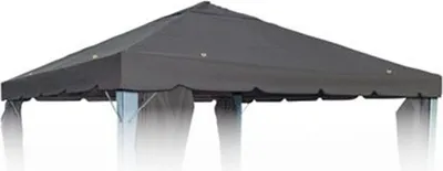 Produktbild von Pavillion Ersatzdach Anthrazit für 3x3 Pavillon Pavillondach Partyzelt Dachplane