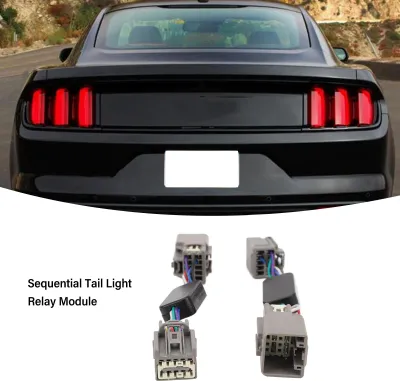 Productafbeelding van Sequentieel achterlichtrelaismodule DD3016, dynamische achterlichtsequencer voor Mustang modellen van 2010 tot 2023