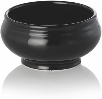 Produktbild von Terrine 0,5 l, schwarz glänzend, Ø 12,5 cm