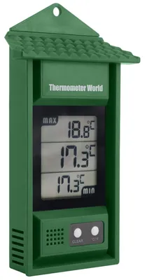 Image de Thermometer World - Thermomètre numérique Max Min pour serre