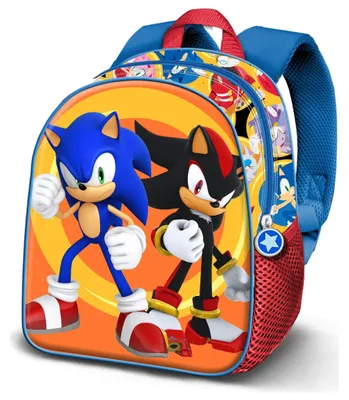 Produktbild von Karactermania Sonic 3d Elite Shadow 7.5l 30x25x10 Cm Rucksack Mehrfarbig  Kinder Mehrfarbig One Size