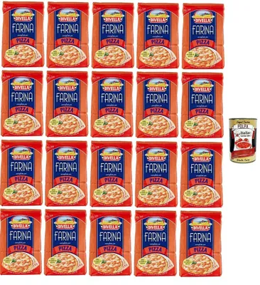 Produktbild von 20x DIVELLA-MEHL FÜR PIZZA 1 KG + Italian gourmet polpa 400g