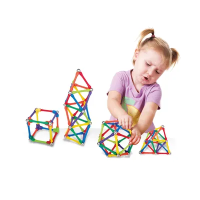 Immagine prodotto di WOOPIE Puzzle magnetico di blocchi da costruzione creativi 70 pezzi.
