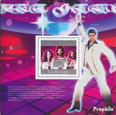 Produktbild von Briefmarken Guinea 2010 Mi Block 1816 (kompl. Ausgabe) postfrisch Bee Gees