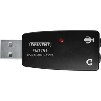 Produktbild von Eminent EM3751 Externe Soundbox - 5.1 Sound Channels - Extern - USB - 1 x Number of Audio Line In - 1 x Number of Audio Line Out