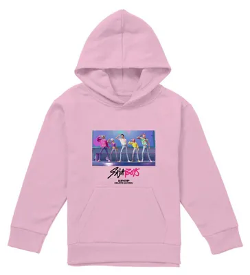 Imagen del producto de Sudadera para niños "K-Pop Demon Hunters" con diseño "Soda Pop" (modelo TV43772) (talla 140-146) (rosa claro)