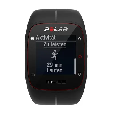 Produktbild von Polar M400 Pulsuhr ohne Brustgurt H7 schwarz