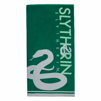 Produktbild von Harry Potter Handtuch Slytherin 140 x 70 cm