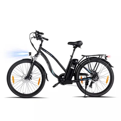Obrázok produktu pre 26 palcový e bike 36V / 15,6Ah 90km elektrický bicykel mesto e bike dámy / muži mestský bicykel bicykel z hliníkovej zliatiny zadné koleso náboj motor