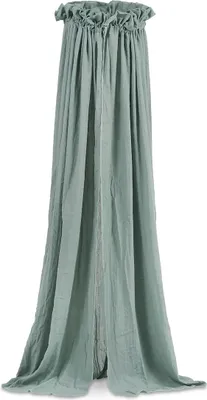 Image de Jollein Ciel de lit Vintage 155 cm Vert cendré