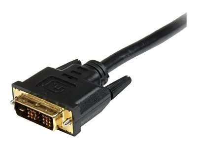 Obrázek produktu pro StarTech.com 5m HDMI/DVI-D, 5 m, HDMI, DVI-D, Samec, Samec, Zlato
