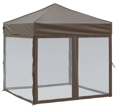 Imagen del producto de Tienda de campaña plegable para fiestas de 2 x 2 metros con paredes laterales