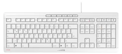 Zdjęcie produktu dla CHERRY STREAM, Pełnowymiarowy (100%), Przewodowa, USB, Mechaniczna, QWERTZ, Biały