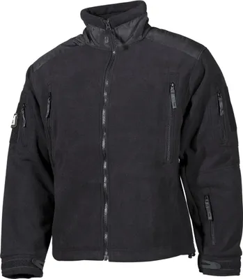 Produktbild von MFH HighDefence Fleece-Jacke, "Heavy-Strike", schwarz