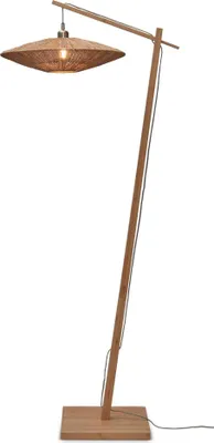 Produktbild von GOOD&MOJO - Stehleuchte Iguazu - Bambus/Jute - 78x55x176cm für Wohnzimmer, Schlafzimmer