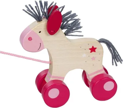 Produktbild von goki Ziehtier Pferd Lillie