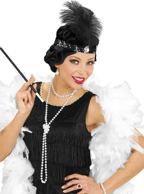Produktbild von Charleston Kostüm Accessoire-Set - für Fasching