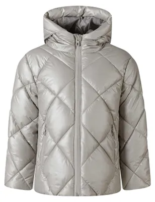 Produktbild von Minoti - Steppjacke für Mädchen, Gesteppt MN567 (98) (Silber)