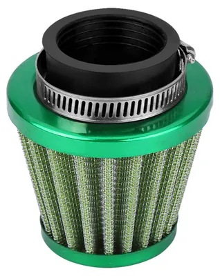Image de Kit d'admission avec filtre à air de 38 mm pour motos tout-terrain, quads, ATV et pit bikes – Vert