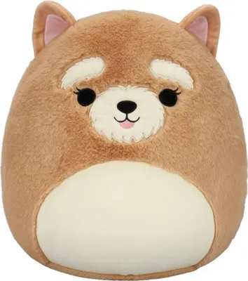 Produktbild von Jazwares SQCR06945 - Squishmallows - Chloeyana, der Terrier, Plüschfigur, 40 cm