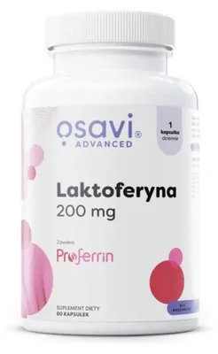 Productafbeelding van Osavi Laktoferyna 200 mg (60 capsules) 5904139924143
