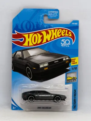 Image de Hot Wheels DMC DeLorean Voiture miniature unique noir