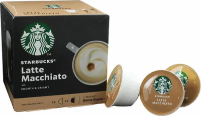 Image de Starbucks by Nescafe Dolce Gusto 12 Kapseln Latte Macchiato Smooth Creamy