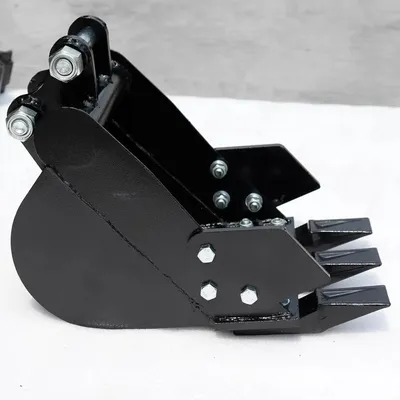 Produktbild von Baggerlöffel - 300 mm Minibagger Tieflöffel - Schmaler Grabenlöffel - Für 0,8–1,5 t Minibagger - Stahl