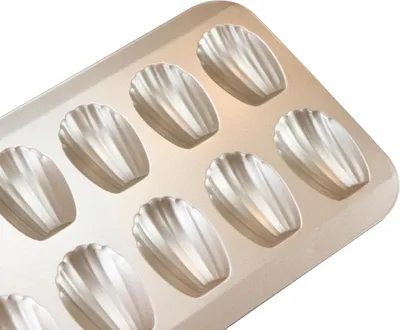 Produktbild von Famanu Backform für Muscheltorten - Schwarz