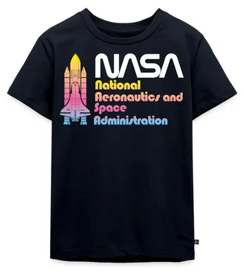 Produktbild von Spreadshirt NASA Kinder Premium T-Shirt, 134/140 (8 Jahre), Navy
