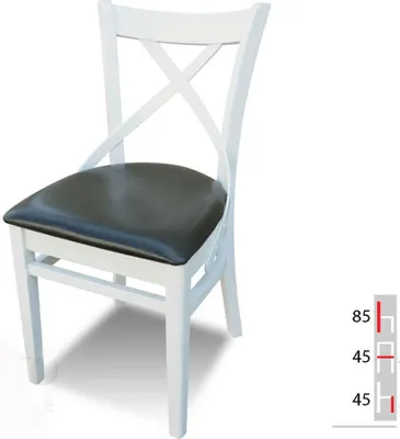 Immagine prodotto di Sedia In Legno Massiccio Sedia Da Pranzo Sedia In Pelle Di Design Sedie Sedie Da Pranzo K66