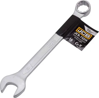 Zdjęcie produktu dla JCB | Klucz płasko-oczkowy 16MM, klucz z grzechotką, klucz płasko-oczkowy, klucz płasko-oczkowy, klucz płasko-oczkowy, klucz płasko-oczkowy z grzechotką