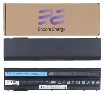 Produktbild von Encore Energy Akku für Dell Latitude E5420 E5430 E5520 E5530 E6420 E6430 E6440 E6520 E6530 E6540 49Wh 11.1V 4400mAh T54FJ