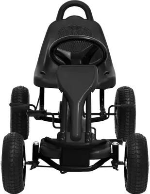 Produktbild von vidaXL Pedal Go-Kart mit Luftreifen Schwarz