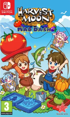 Obrázek produktu pro PLAION Harvest Moon Mad Dash, Switch, Nintendo Switch, E (bez omezení)