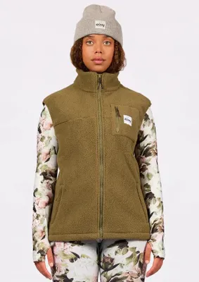 Produktbild von EIVY Women Weste Lumberjackie Sherpa olive L