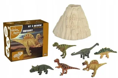 Obrázek produktu pro Velká figurka dinosaura - vykopávky sopky MIX