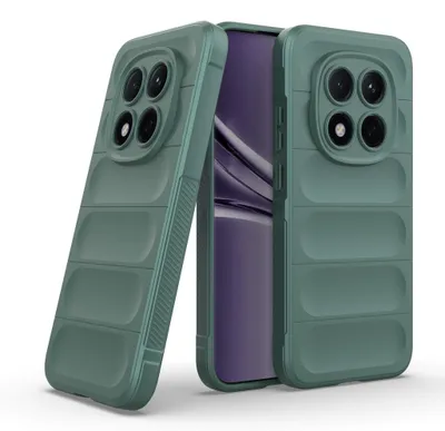 Produktbild von Handy Hülle für Xiaomi Redmi Note 15 Pro 5G Grip Case Cover Schutzhülle Softgrip Farbe: Grün