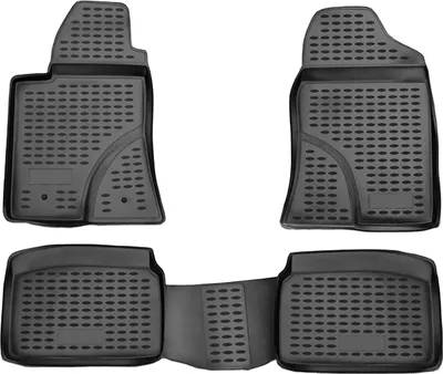 Zdjęcie produktu dla 2003-2009 Toyota Avensis dywaniki podłogowe TPE czarne 4 szt