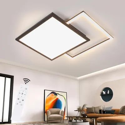 Zdjęcie produktu dla ZMH Lampa sufitowa LED z możliwością ściemniania Nowoczesne gwiaździste niebo Oświetlenie sufitowe 46W