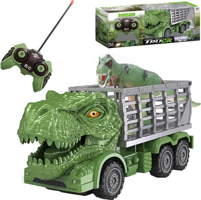 Immagine prodotto di WOOPIE RC Auto Dinosauro Verde + Figura
