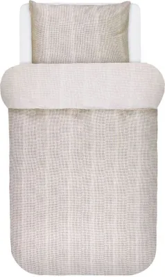 Produktbild von Marc O'Polo Bettwäsche-Garnitur Zilar Größe 155x220 + 80x80cm Farbe Oatmeal