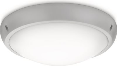 Massive 17202/87/10 Wall light, Grau, Kunststoff, 18W, E27, 18W, 3.16 cm