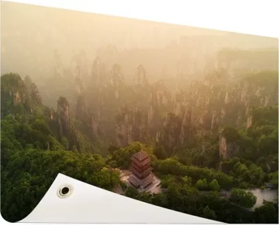 Produktbild von Gartenposter - 120x80 cm - Zhangjiajie Nationalpark  - Modernes Wandbilder